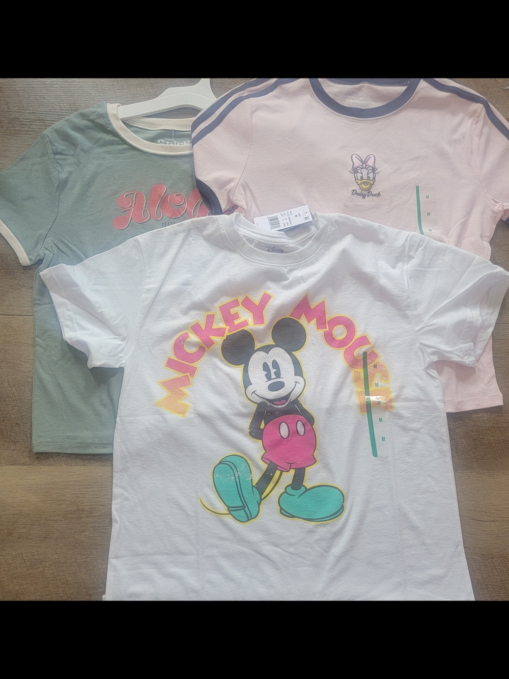 Disney Mickey Mouse T-Shirt Women's Bundle Size MEDIUM